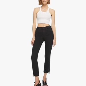 MOTHER The Insider Crop Step Fray Sz 24 ( Not Guilty)